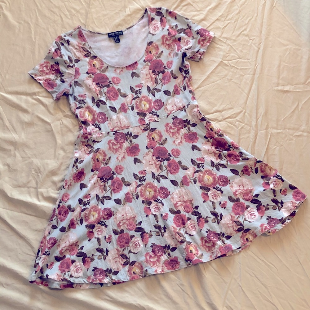 Floral Skater Dress